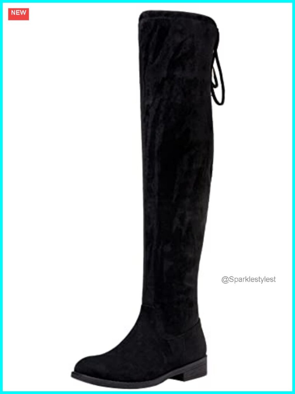 Synthetic Suede Over the Knee Thigh High Flat Boots